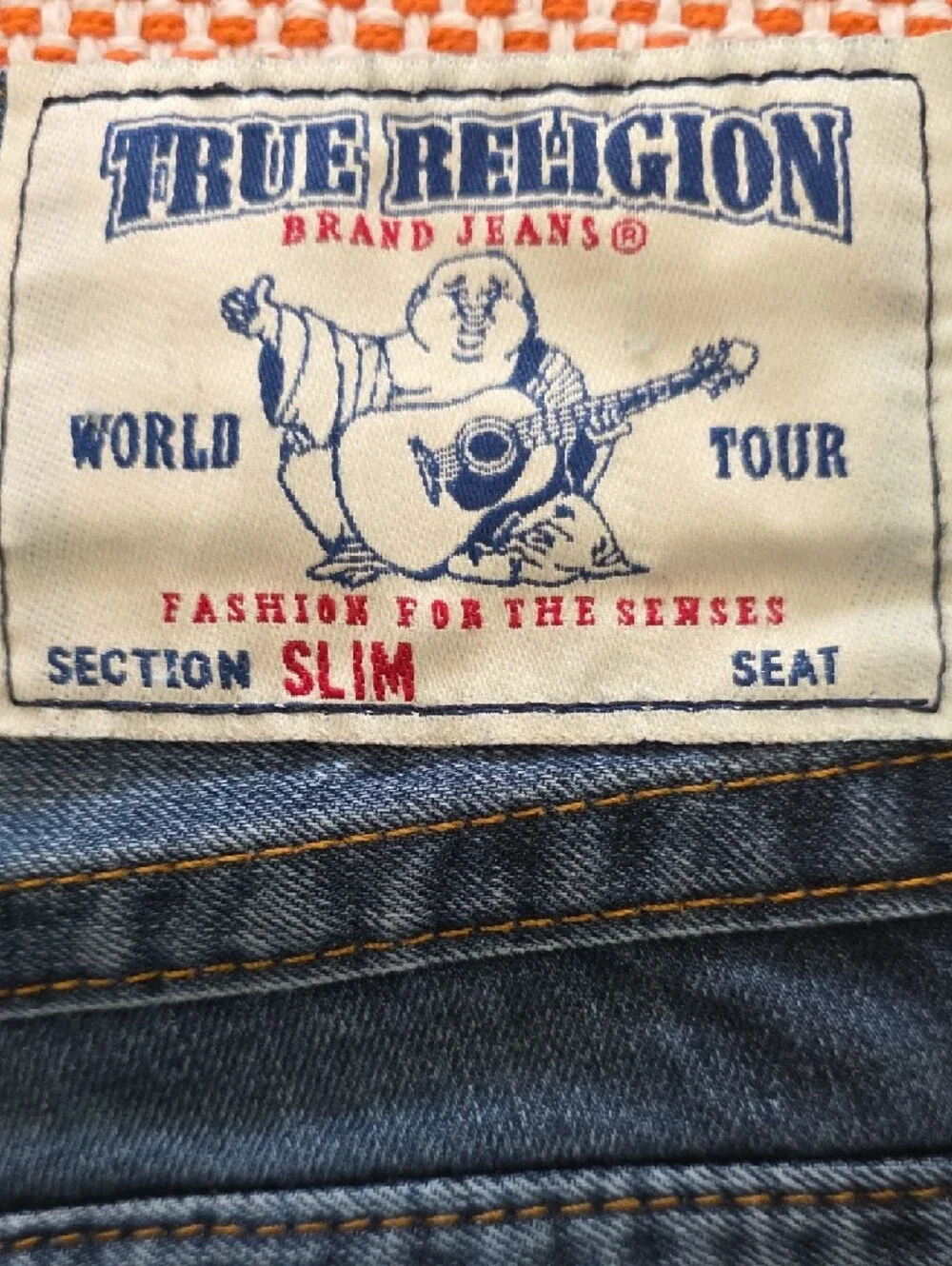 True Religion Men Jeans - Medium Wash Blue